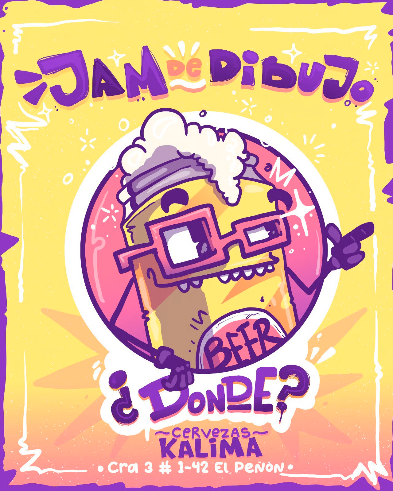 Drawing Jam — Flyer 2